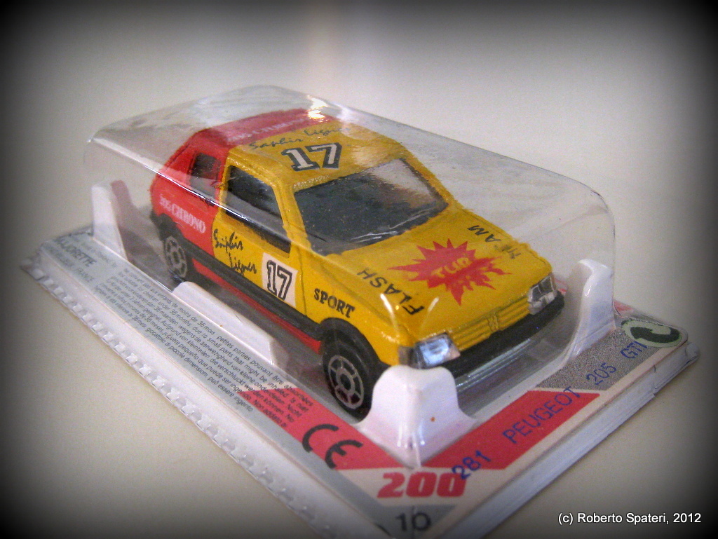 Majorette Peugeot 205 GTI (n.281-A)